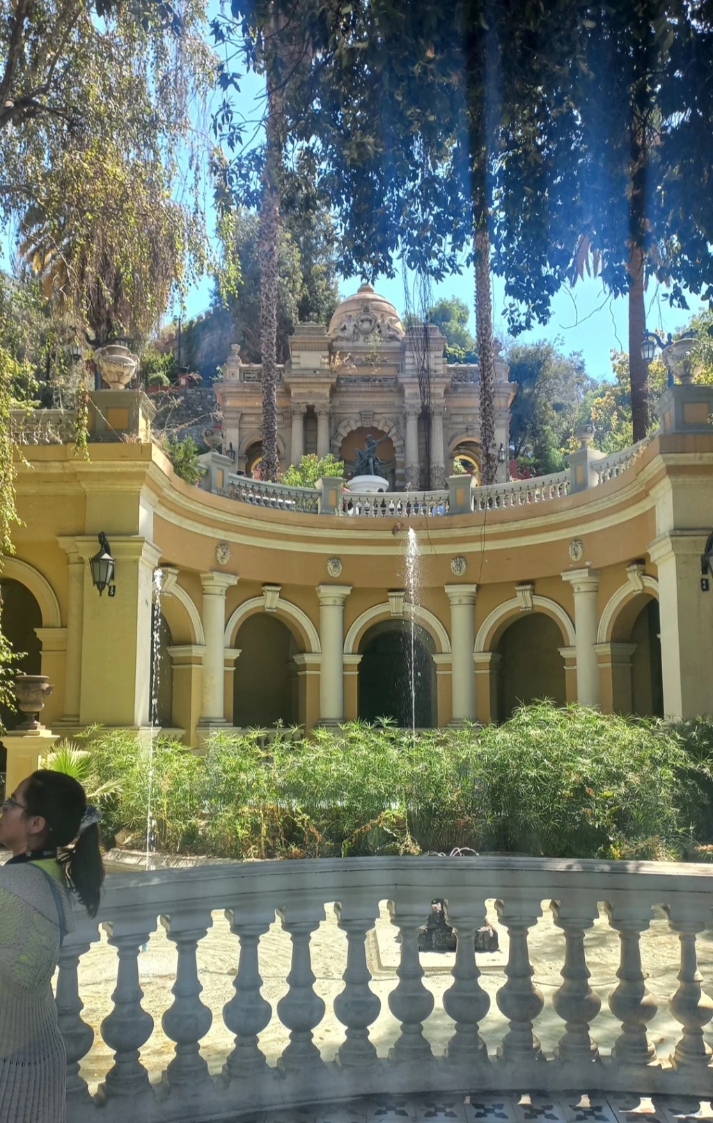 Cerro Santa Lucia en Santiago de&nbsp;Chile.